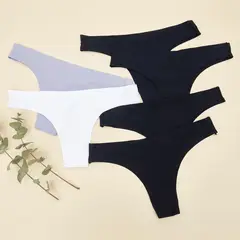 UNIVERSITY CLUB - Tanga Brasilera Pack de 6 para Mujer