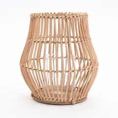 ROBERTA ALLEN - Farol Rattán 20x20 cm