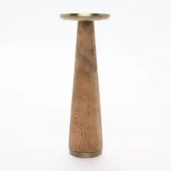 ROBERTA ALLEN - Candelabro Madera 29 x 10.5 cm