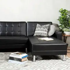 MICA - Sofá Cama Moderno 4 Puestos Joyce 294 x 80 x 168 cm - Mueble 0% Interés a 3, 6 o 12 Cuotas Pagando con tu CMR Banco Falabella