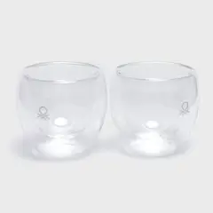 BENETTON - Mug Vidrio 8.5 x 7.5 cm
