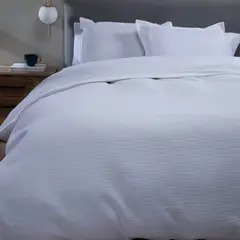 BASEMENT HOME - Funda de duvet Polialgodón Waffle