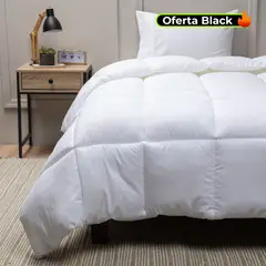 MICA - Plumón Edredón Blanco de Poliéster 500 GSM Hipoalergénico