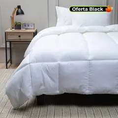 MICA - Plumón Edredón Blanco de Poliéster 500 GSM Hipoalergénico