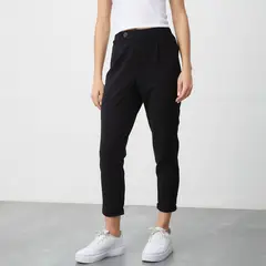 SYBILLA - Pantalón Recto Mujer Tiro alto