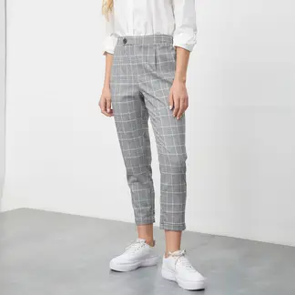 SYBILLA - Pantalón Recto Mujer Tiro alto