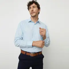 NEWPORT - Camisa de vestir Hombre Manga larga de Algodón