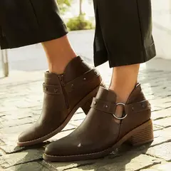 SYBILLA - Botines para Mujer con tacón bajo Tacownew