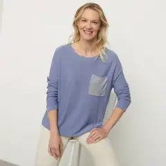 NEWPORT - Saco Mujer de Rayas
