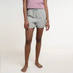 UNIVERSITY CLUB - Short de Pijama para Mujer Corta de Algodón