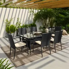MICA - Juego de comedor Sardegna 6 puestos - 0% Interés a 3, 6 o 12 Cuotas Pagando con tu CMR Banco Falabella