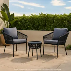 MICA - Juego de living de terraza Bali 2 puestos - 0% Interés a 3, 6 o 12 Cuotas Pagando con tu CMR Banco Falabella