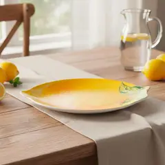 BASEMENT HOME - Platos principales Melamina Plato Limon 27Cm