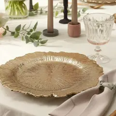 ROBERTA ALLEN - Plato base Plástico De Sitio Ch. Brillo 33 cm