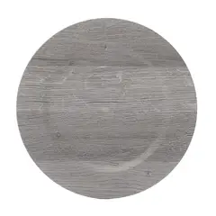 ROBERTA ALLEN - Plato base Plástico Wood Black 33 cm