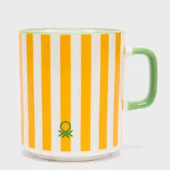 BENETTON - Mug Porcelana de hueso Mostaza 9 cm