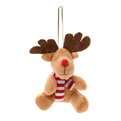 MICA - Adorno colgante Reno para arbol de navidad 10 cm