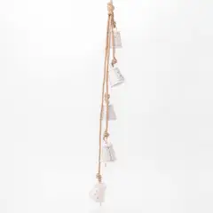 MICA - Adorno Campana de Navidad Dorado 80 cm