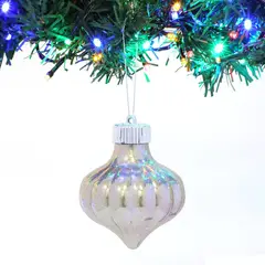 MICA - Bola de Navidad Dorada 8 cm