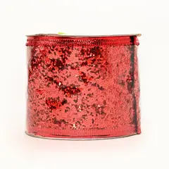 MICA - Cinta Navideña Roja 6x270 cm