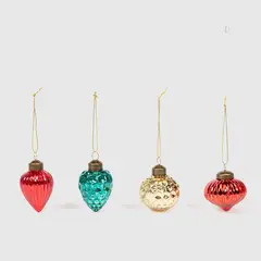 MICA - Set de Bolas de Navidad 12 piezas de 6 cm. Decoración para Árbol de Navidad