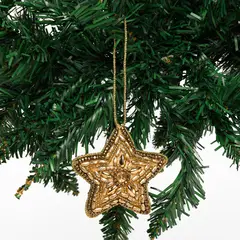 MICA - Adorno de Árbol: Estrella 8 cm