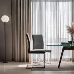 BASEMENT HOME - Set X2 Sillas de Comedor en Poliéster (Incluye 2 Sillas) Positano 95 x 44.5 x 55 cm - 0% Interés a 3, 6 o 12 Cuotas Pagando con tu CMR Banco Falabella