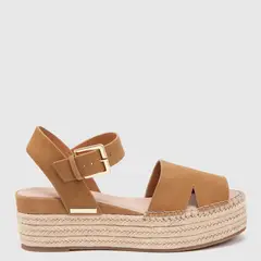 BASEMENT - Sandalias para Mujer Coñac Franny - Zapatos Mujer