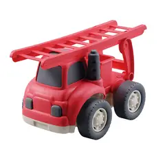 KIDS N PLAY - Camión de Juguete Hecho en Fibra de Trico y Materiales Amigables