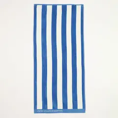 BENETTON - Toalla de playa infantil 430 g/m² STRIPES KIDS TU 71 x 148 cm