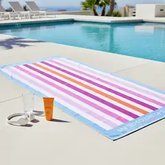 BENETTON - Toalla de playa infantil 360 g Live 71 x 148 cm