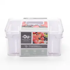 OU - Organizador Clear Fresh C/Cesta 2.2L