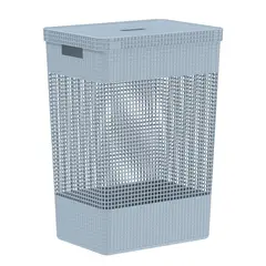 OU - Cesta Organizadora Multiusos Polipropileno 22.2 x 38 cm. Cesta de Ropa. Cesta Organizadora de baño Mica