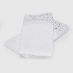 ROBERTA ALLEN - Toallas de mano set x2 30 x 45 cm S2 BOLILLO BL