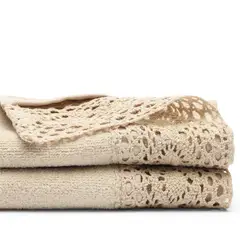 ROBERTA ALLEN - Juego de toallas 400 g/m² S2 BOLILLO BG 2 Toallas de Mano: 30 cm x 45 cm