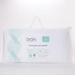 DROM - Almohada en Memory Foam Hipoalergénica, Firme Viscodream 42 x 83 cm