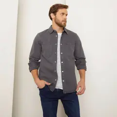 BASEMENT - Chaqueta Hombre de Algodón