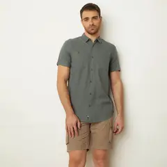 UNIVERSITY CLUB - Camisa para Hombre Manga corta