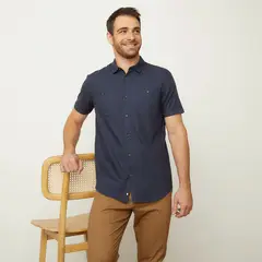 UNIVERSITY CLUB - Camisa para Hombre Manga corta