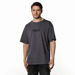 DENIMLAB - Camiseta Hombre Manga corta con Estampado de Algodón