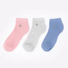 BENETTON - Medias Mujer Corto Pack de 3