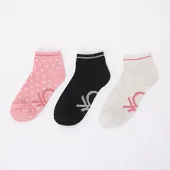 BENETTON - Medias Mujer Corto Pack de 3