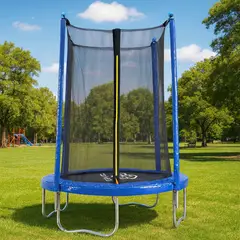 SCOOP - Trampolín cama Elástica con malla de seguridad de 137cm de diámetro