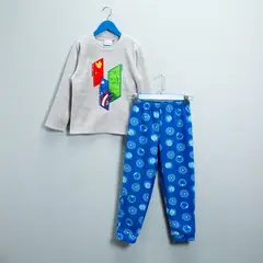 MARVEL - Pijama para Niño 2 piezas con Estampado Cintura elásticada Manga larga
