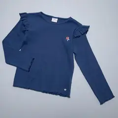 YAMP - Camiseta para Niña en Algodón