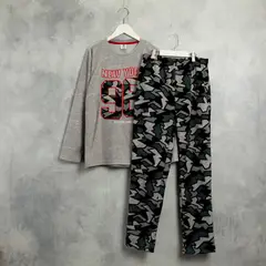 FEDERATION - Pijama para Niño 2 piezas con Estampado Cintura elásticada Manga larga