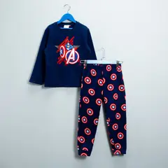 MARVEL - Pijama para Niño 2 piezas con Estampado Cintura elásticada Manga larga