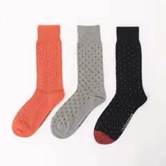 BENETTON - Medias para Hombre Largas Pack de 3 Basement