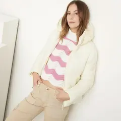 SYBILLA - Chaqueta acolchadas para Mujer Con capota