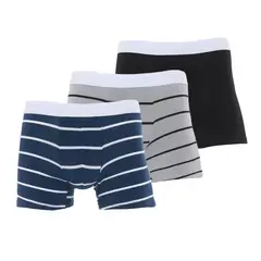 NEWBOAT - Boxers para Hombre Pack de 3